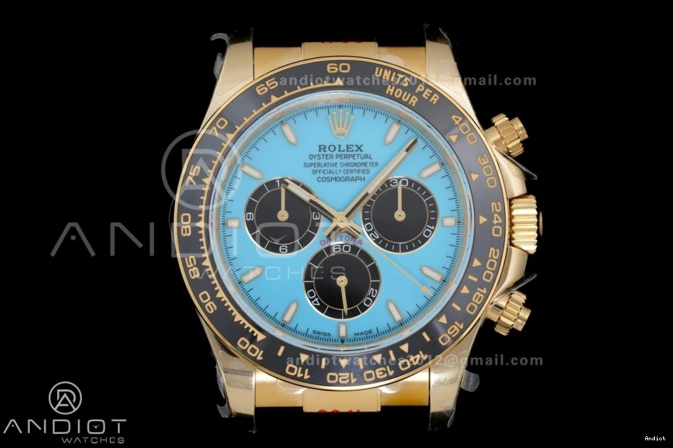 Daytona 1:1 Dial V10 Turquoise 2025 126518 QF (Gain Weight) QF4131 Oyster-flex on Strap Best Edition 1129